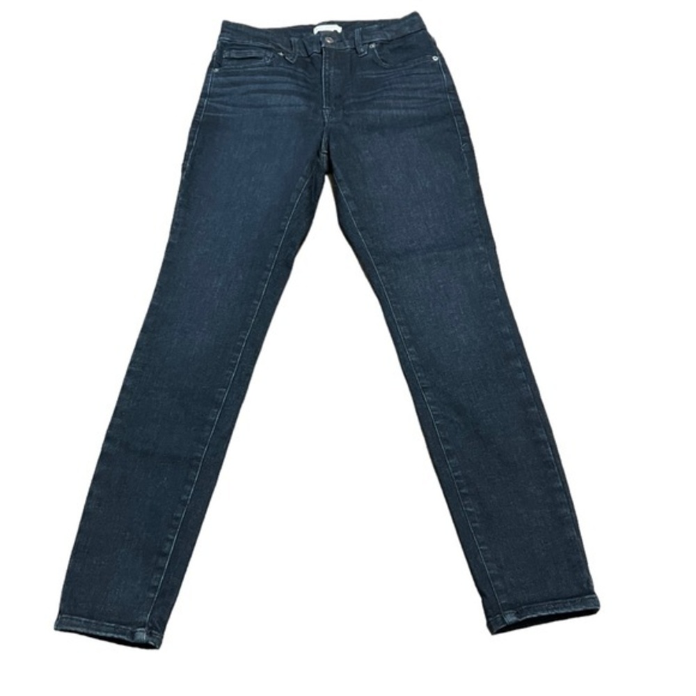 Good American Skinny Dark Blue Jeans Size 6